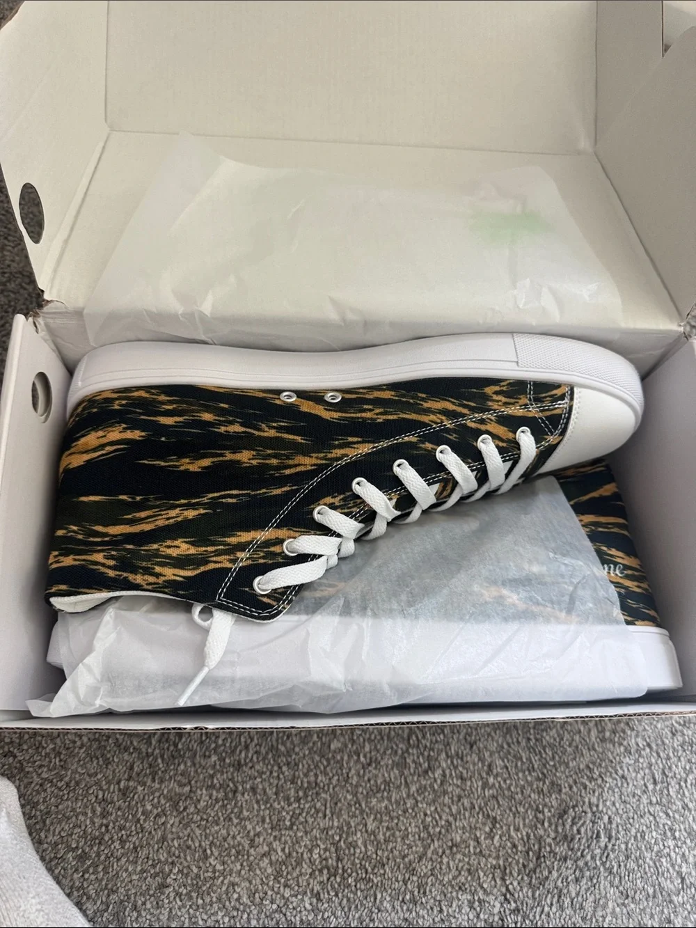 Fear None Maculae Ferōx® High Top Canvas Shoes